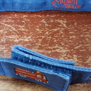 Kids Blue Fire Truck Belt by